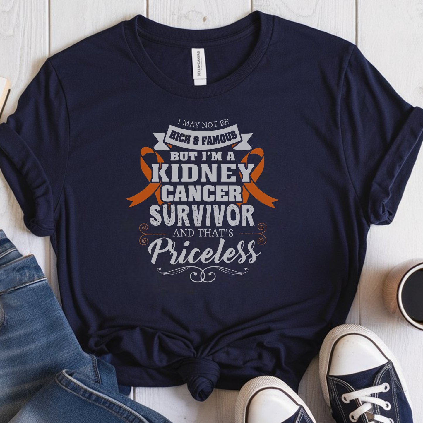 Kidney Survivor🎗️ Cancer Support T-shirt