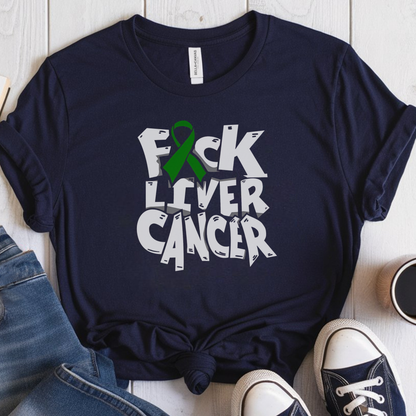 F.Liver🎗️ Cancer Support T-shirt