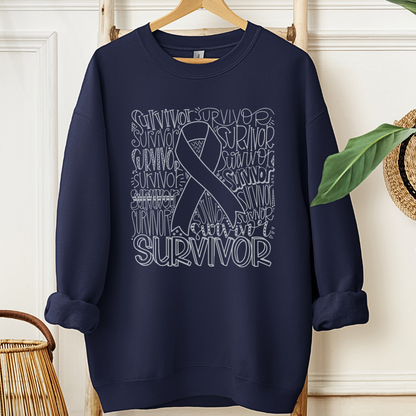 Im a Survivor🎗️Cancer support Sweatshirt