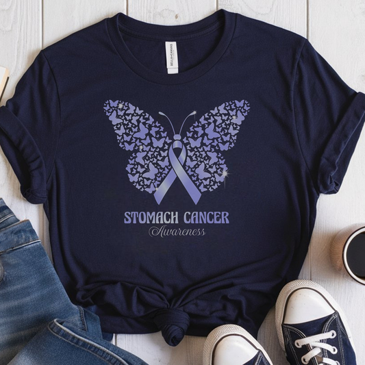 Stomach Awareness🎗️ Cancer Support T-shirt