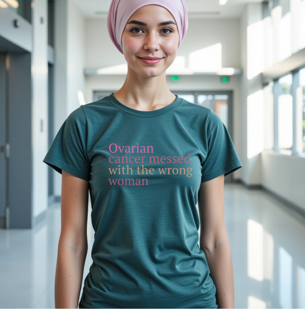 Ovarian🎗️ Cancer Support T-shirt
