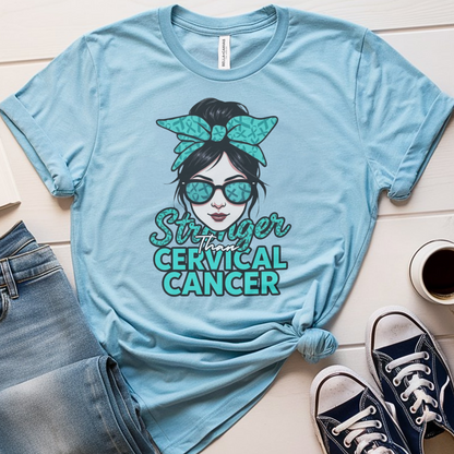 Cervical🎗️ Cancer Support T-shirt