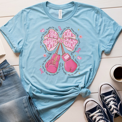 Boxing🎗️Cancer Support T-shirt