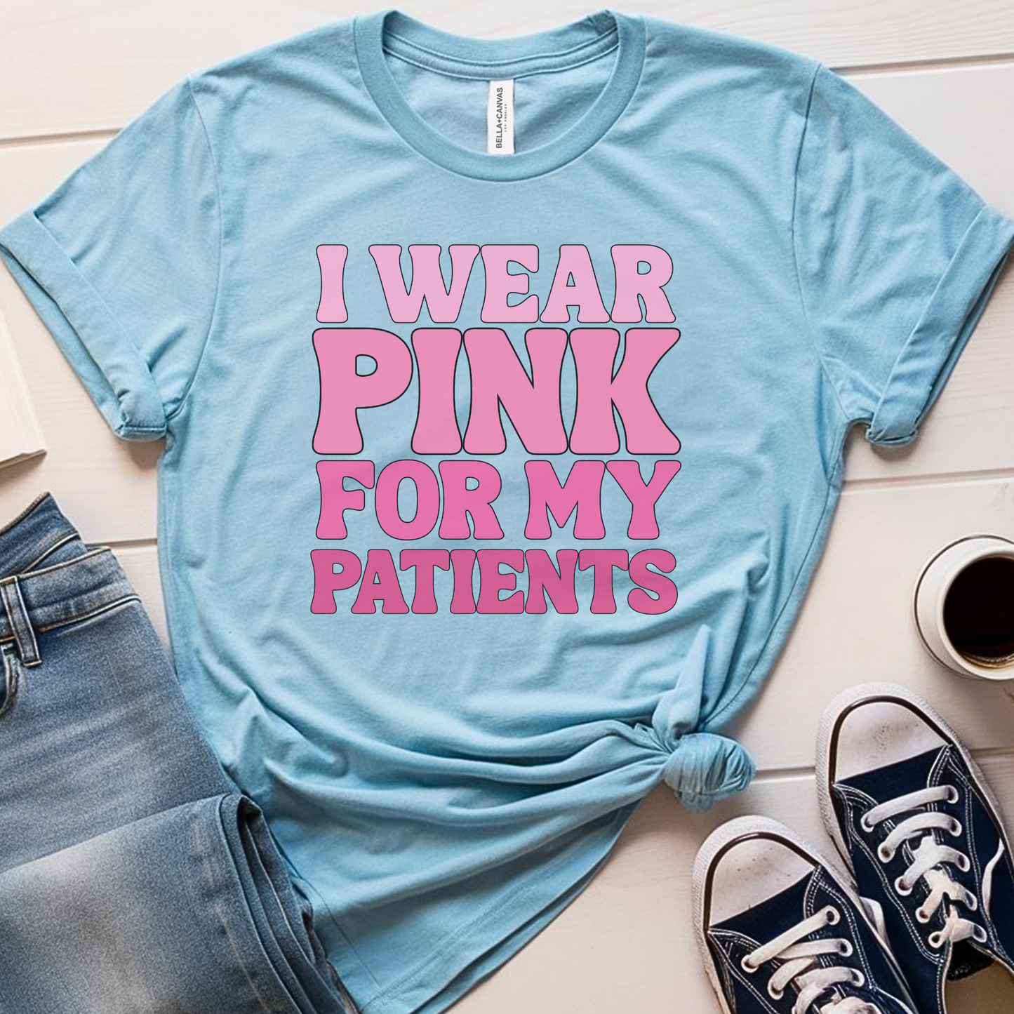 Patients🎗️Doctors - Nurses Cancer Support T-shirt