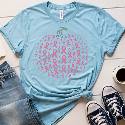 pumpkin ribbon🎗️ Cancer Support T-shirt
