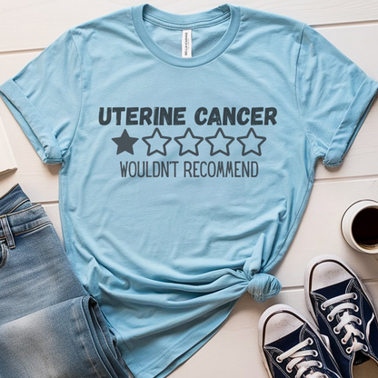 Uterine Wouldn't🎗️ Cancer Support T-shirt