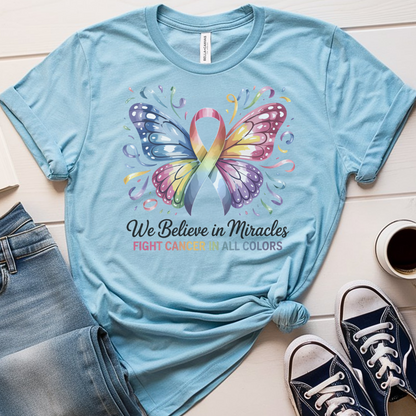 Miracles🎗️ Cancer Support T-shirt