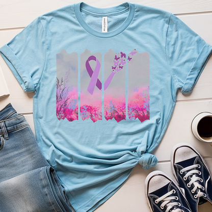 Butterfly🎗️ Cancer Support T-shirt