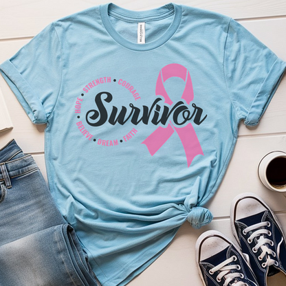 Courage🎗️ Cancer Support T-shirt