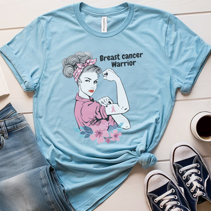 Breast Cancer Warrior🎗️Cancer Support T-shirt