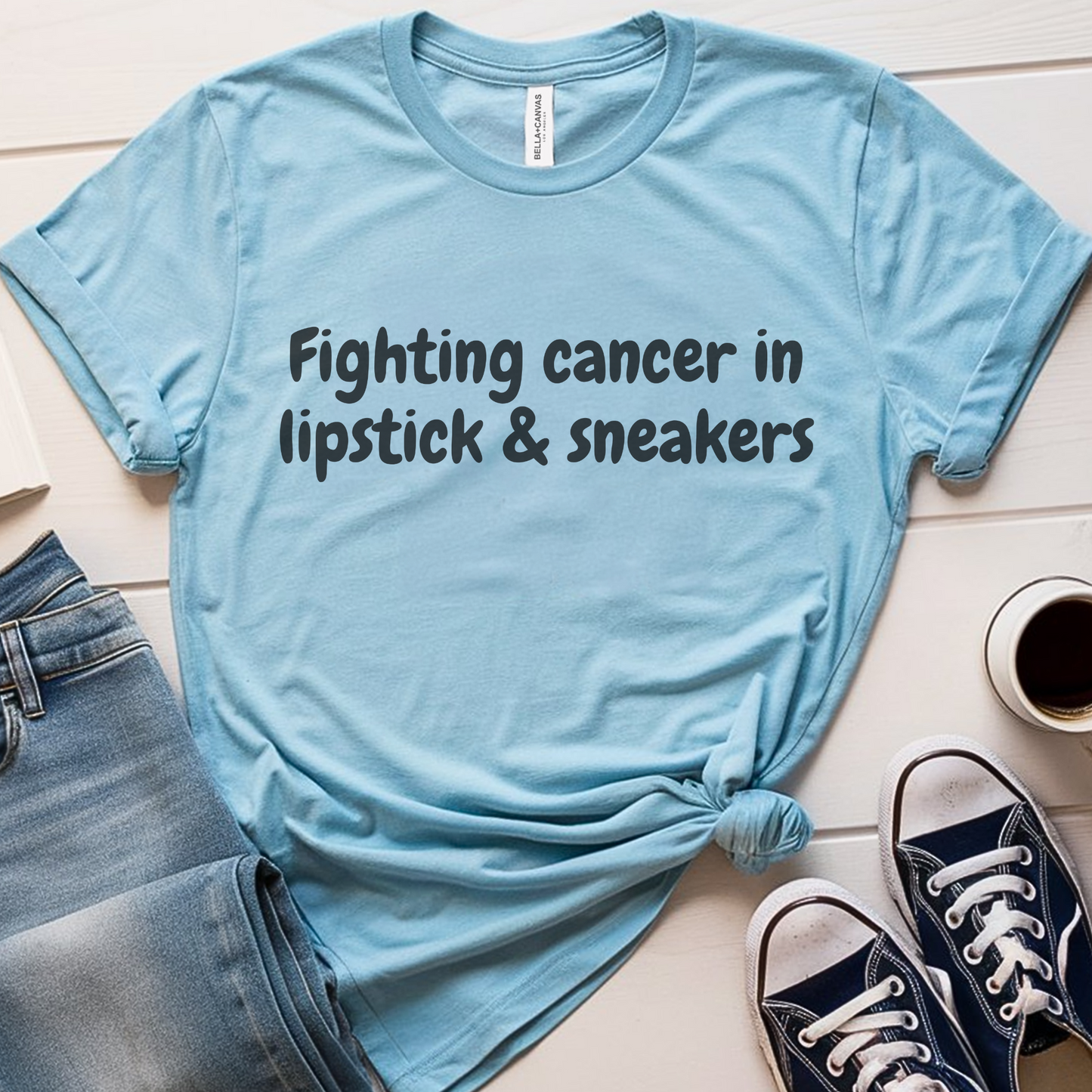 Lipstick🎗️ Cancer Support T-shirt