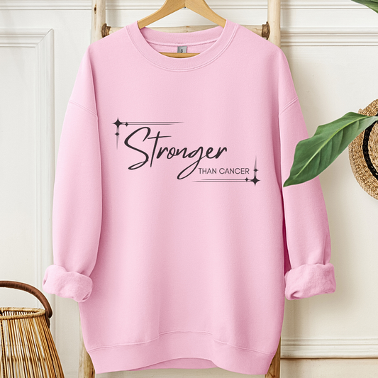 Stronger Than🎗️Cancer support Sweatshirt