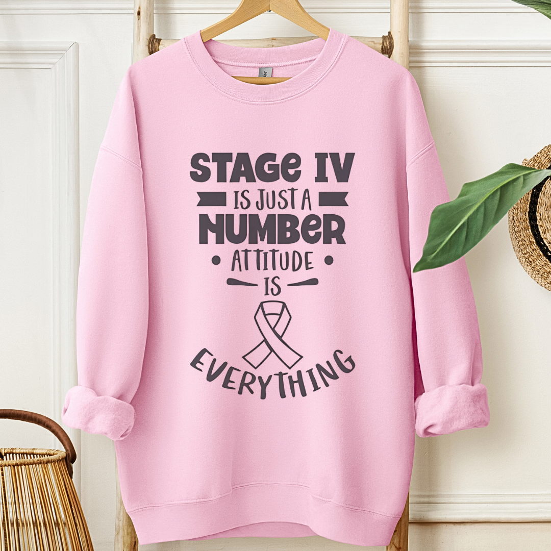 Stage IV🎗️Cancer support Sweatshirt