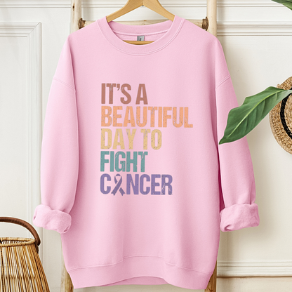 Beautiful🎗️Cancer support Sweatshirt