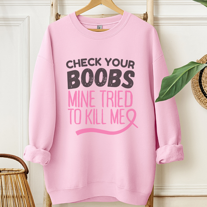 Tried🎗️Cancer support Sweatshirt