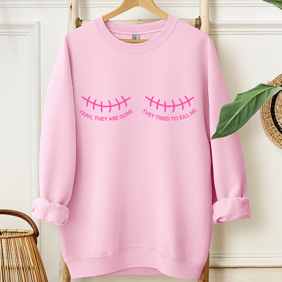 Gone (Scars)🎗️Cancer support Sweatshirt