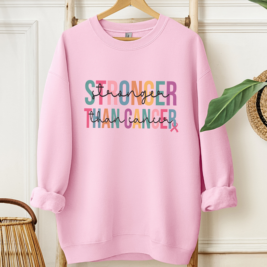 Stronger🎗️Cancer support Sweatshirt