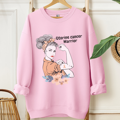 Uterine Cancer Warrior🎗️Cancer support Sweatshirt