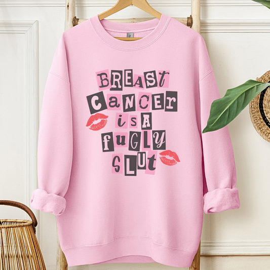 Slut🎗️Cancer support Sweatshirt