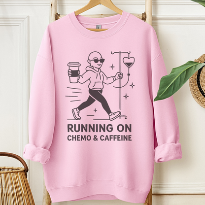 Running🎗️Cancer support Sweatshirt