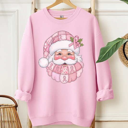 Santa🎗️Cancer support Sweatshirt (Christmas Limited Edition)