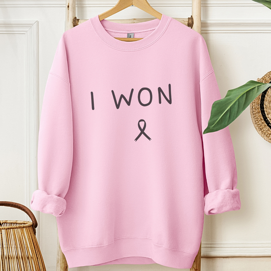 I won🎗️Cancer support Sweatshirt