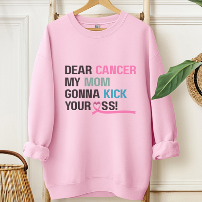 Mom Gonna Kick🎗️Cancer support Sweatshirt