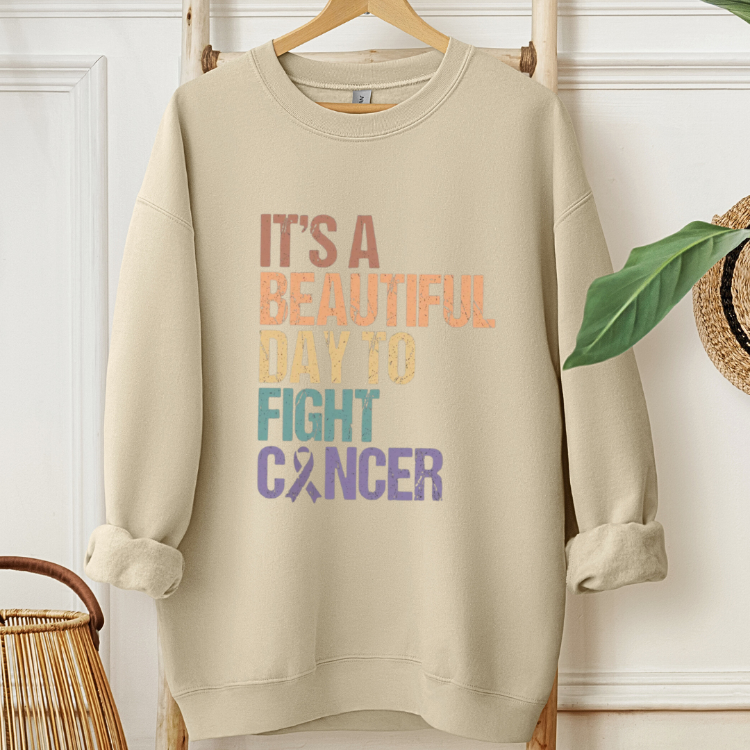 Beautiful🎗️Cancer support Sweatshirt