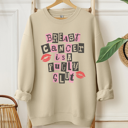 Slut🎗️Cancer support Sweatshirt