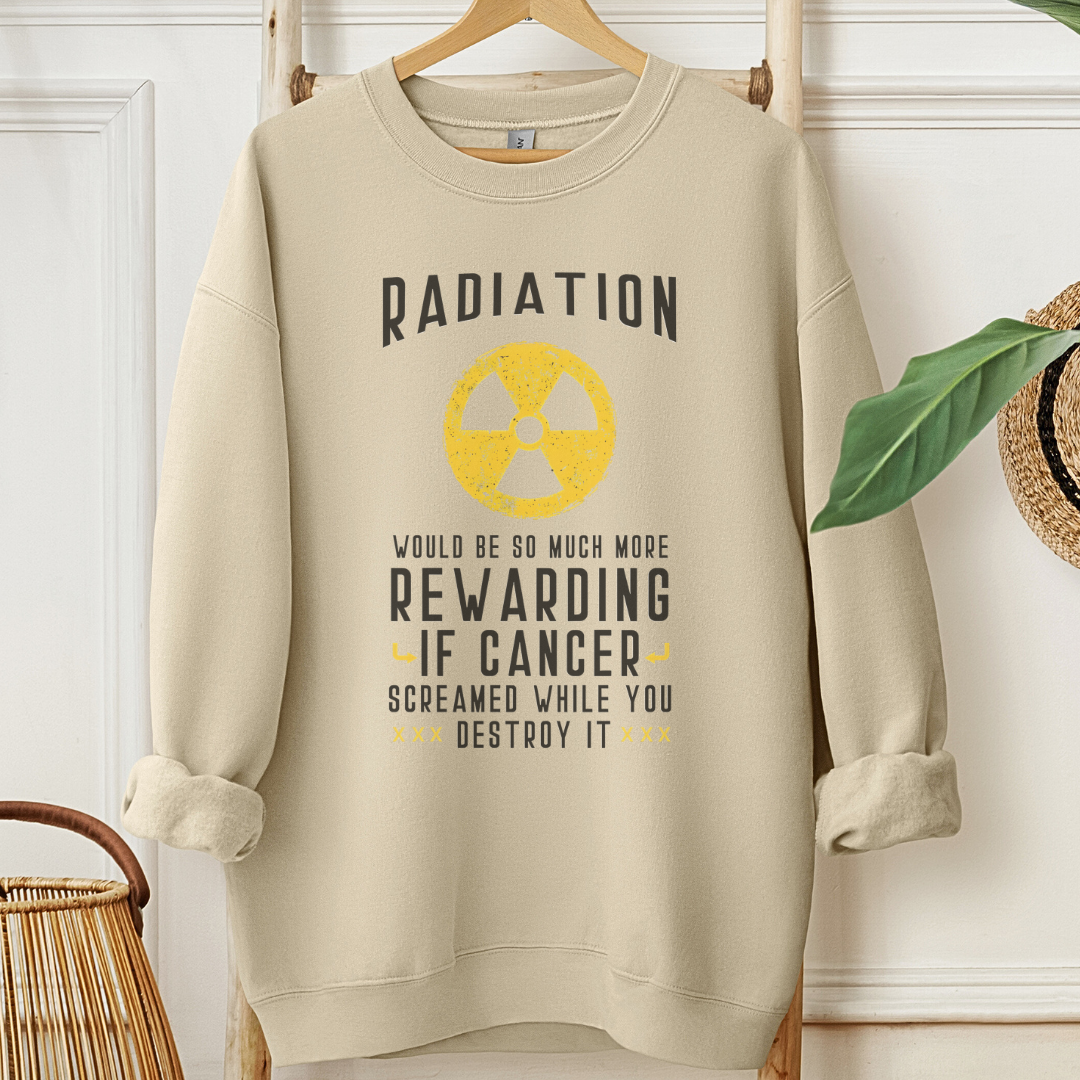 Radiation🎗️Cancer support Sweatshirt