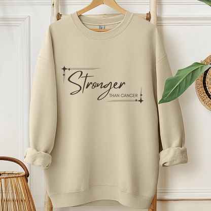 Stronger Than🎗️Cancer support Sweatshirt