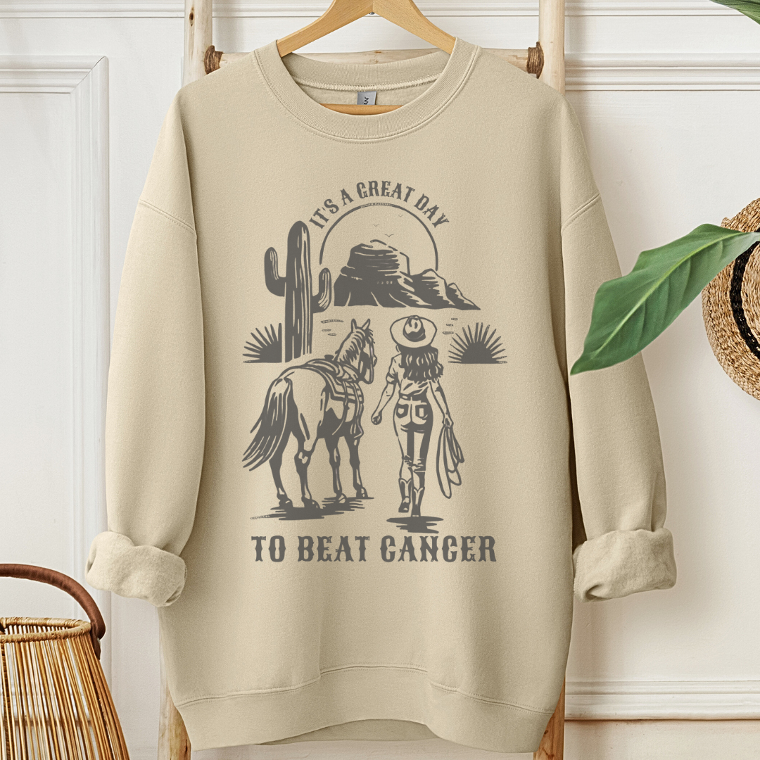 Great Day🎗️Cancer support Sweatshirt