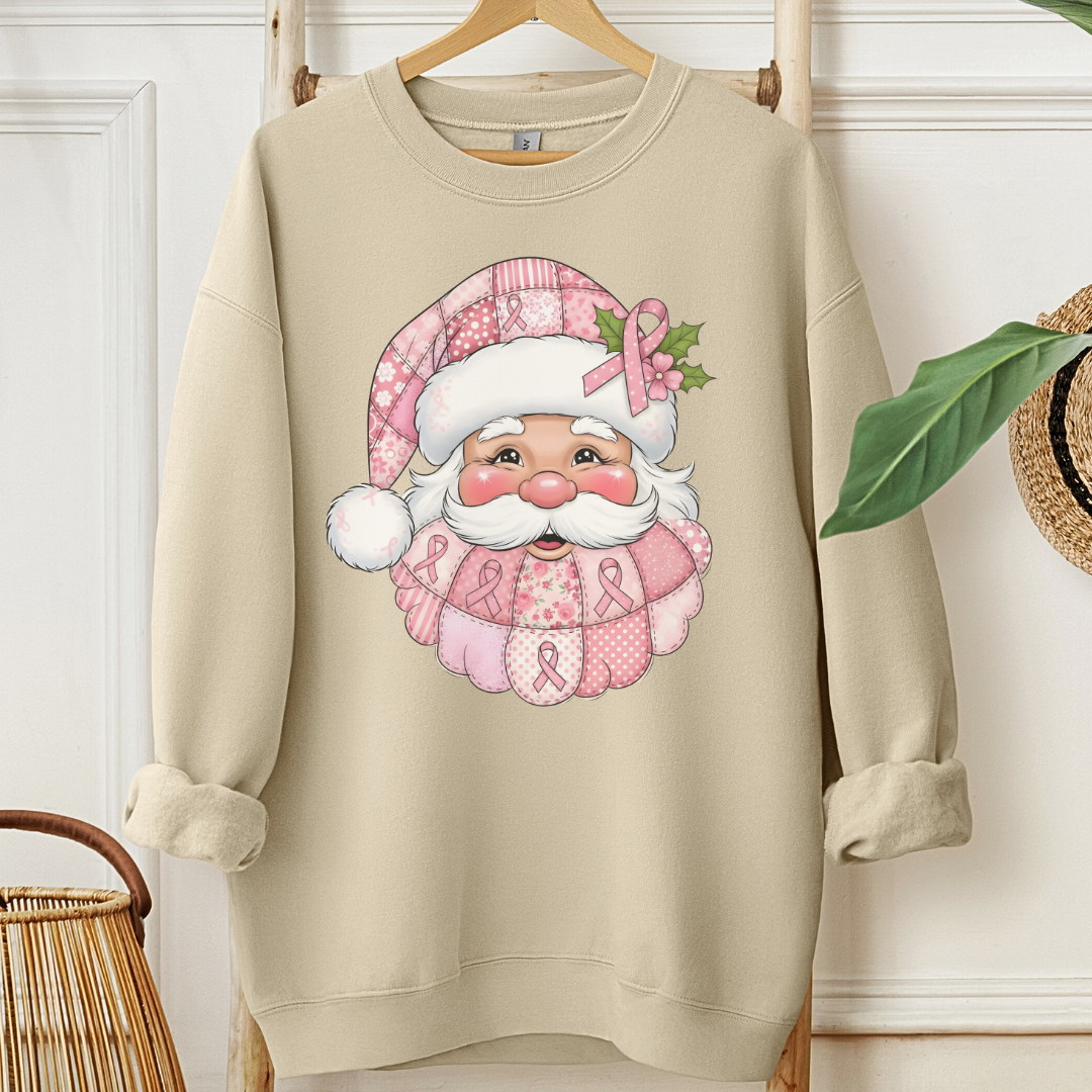 Santa🎗️Cancer support Sweatshirt (Christmas Limited Edition)
