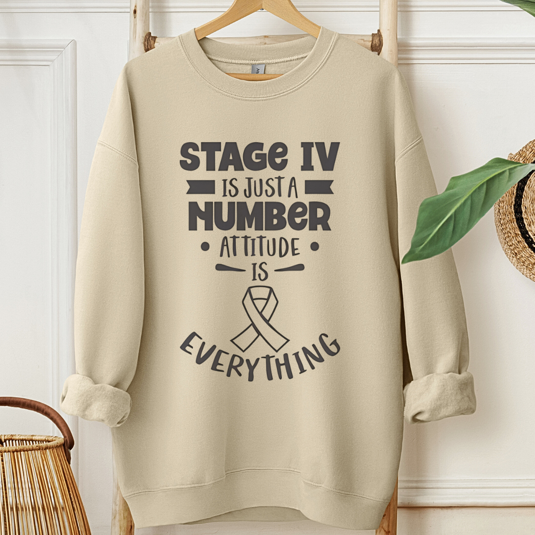Stage IV🎗️Cancer support Sweatshirt