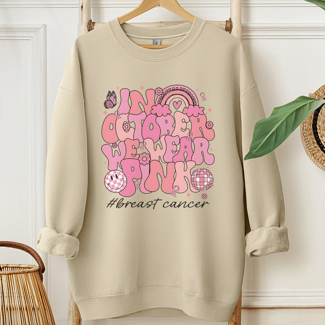October🎗️Cancer support Sweatshirt