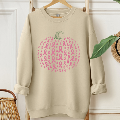 Pumpkin Ribbon🎗️Cancer support Sweatshirt