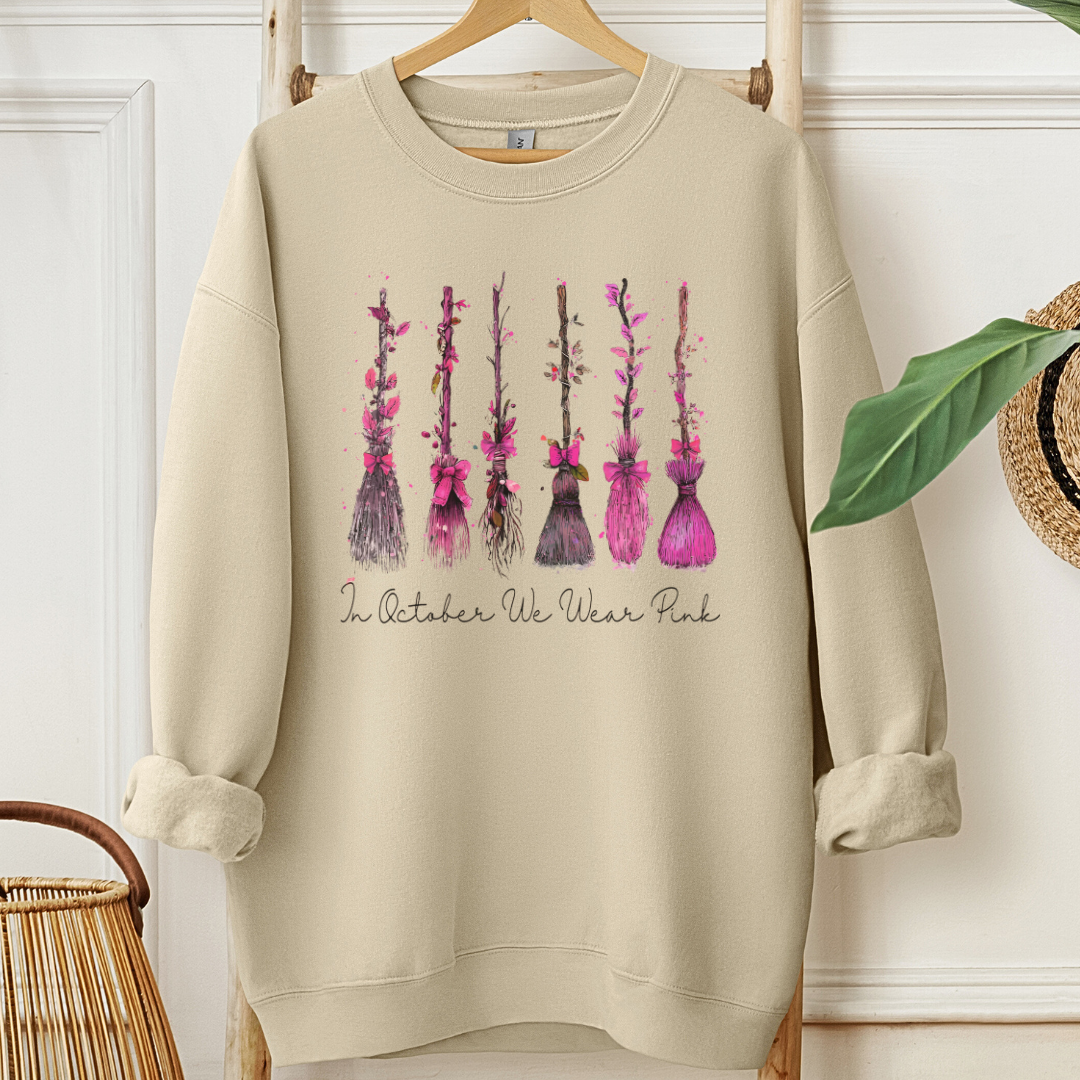 Witch🎗️Cancer support Sweatshirt