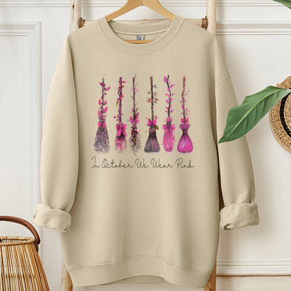 Witch🎗️Cancer support Sweatshirt