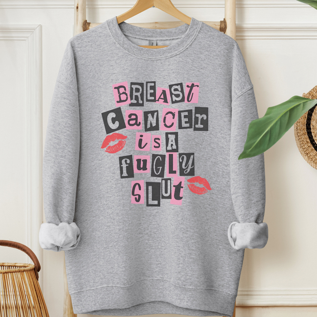 Slut🎗️Cancer support Sweatshirt