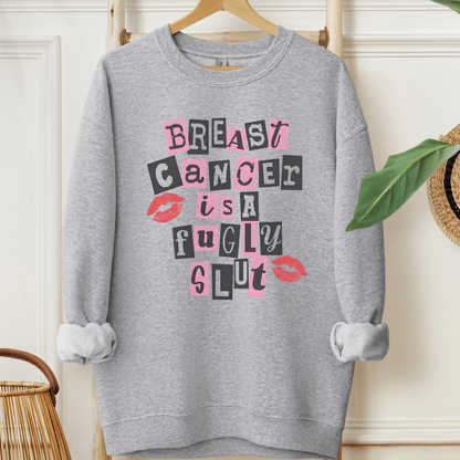 Slut🎗️Cancer support Sweatshirt