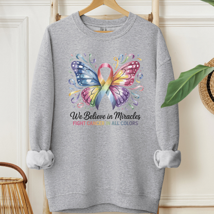 Miracle🎗️Cancer support Sweatshirt