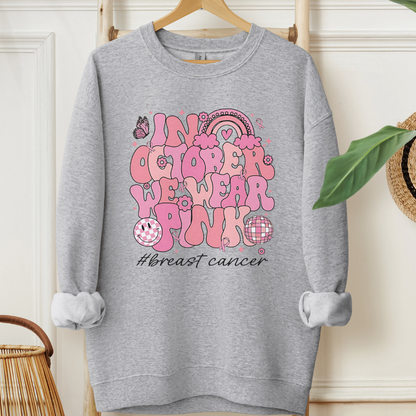 October🎗️Cancer support Sweatshirt