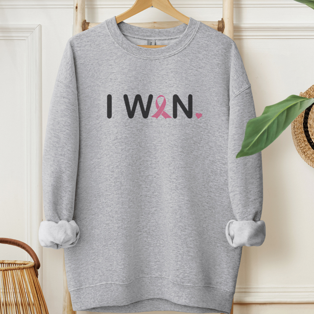 I won Ribbon🎗️Cancer support Sweatshirt
