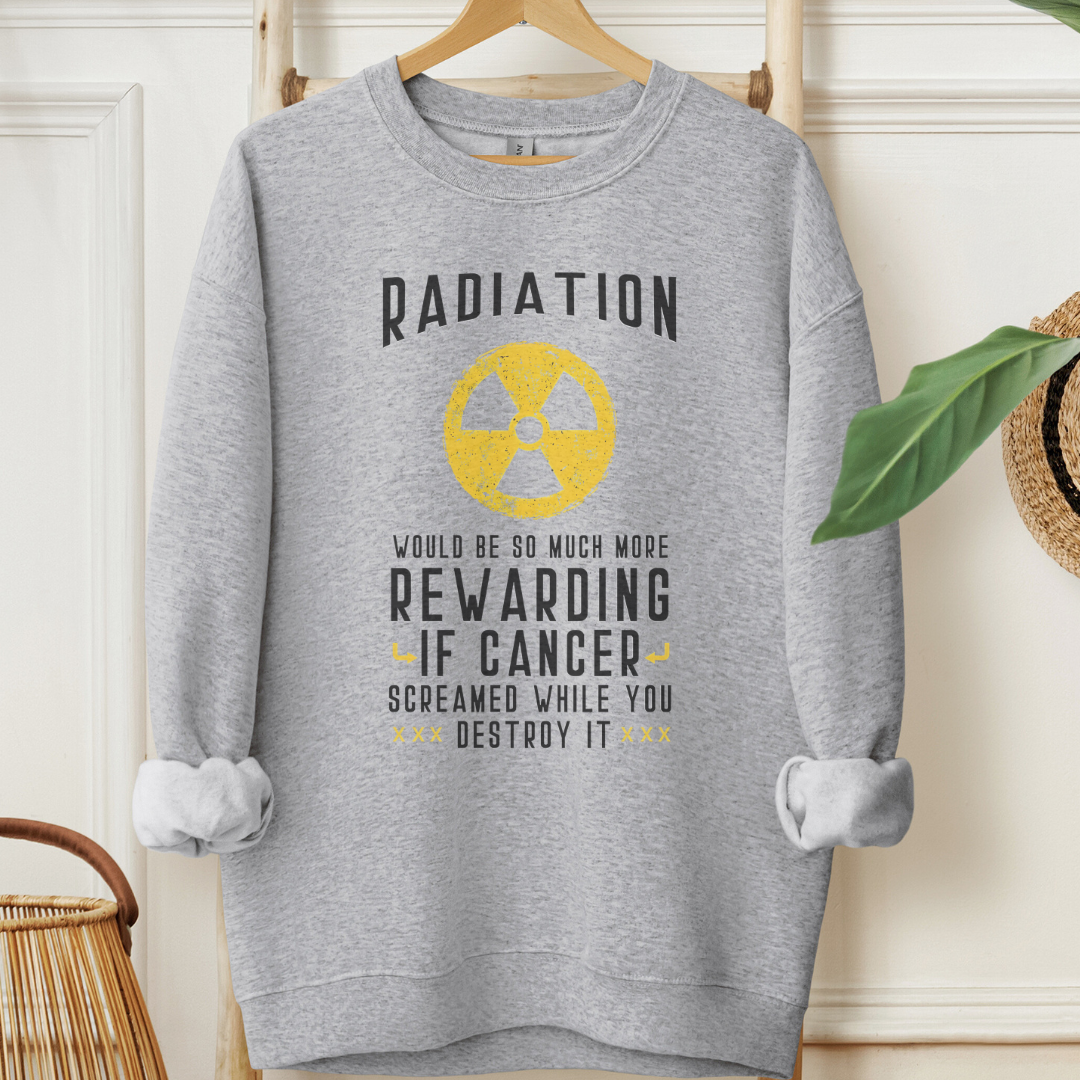 Radiation🎗️Cancer support Sweatshirt