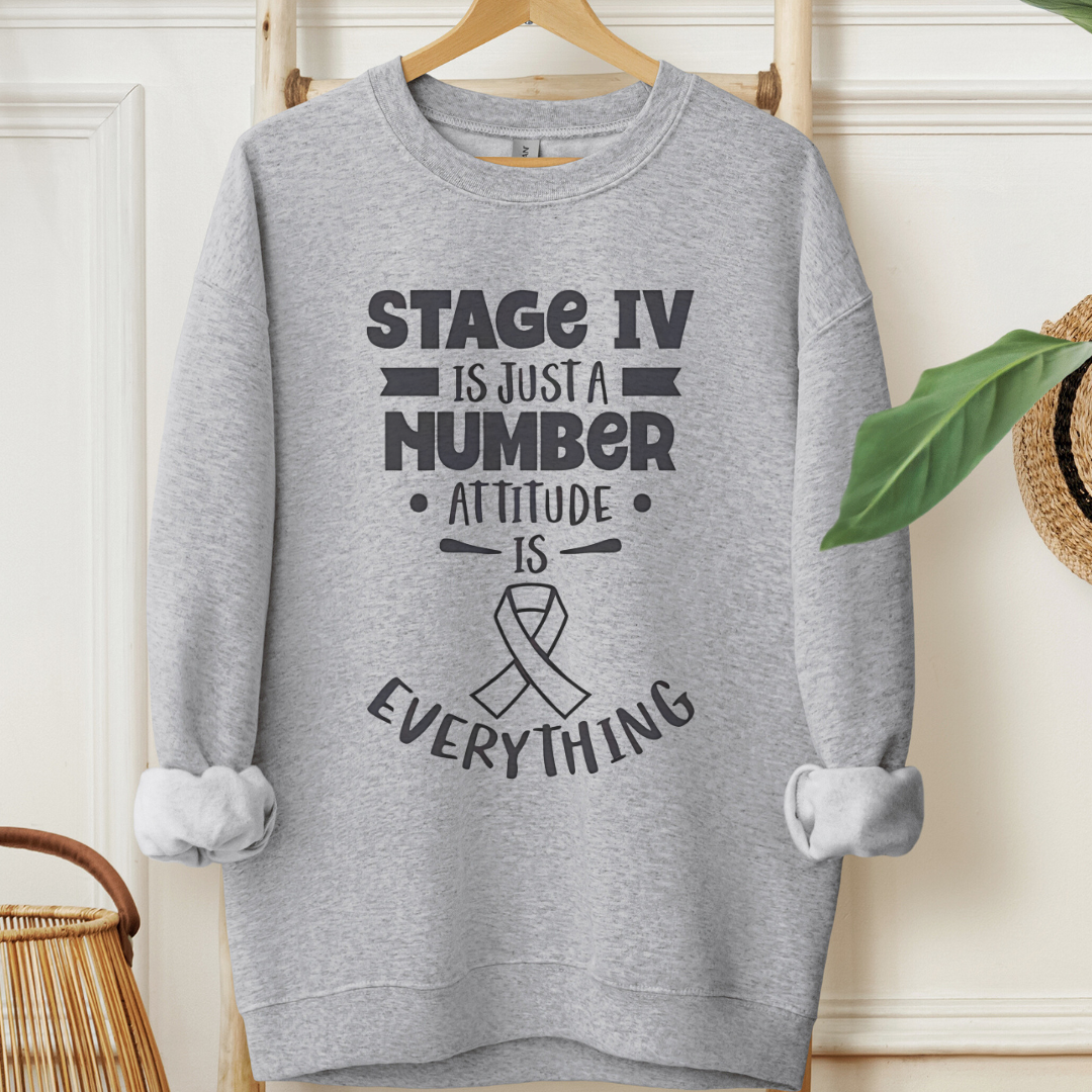 Stage IV🎗️Cancer support Sweatshirt
