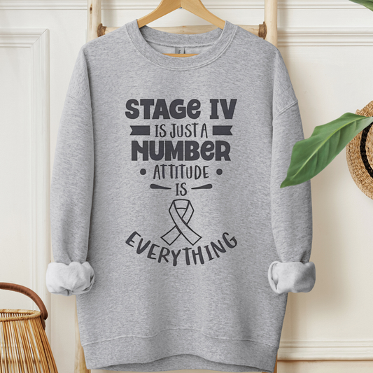 Stage IV🎗️Cancer support Sweatshirt