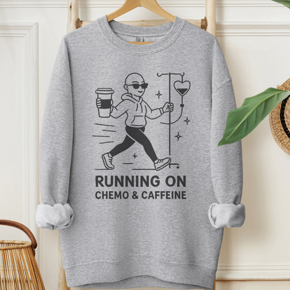 Running🎗️Cancer support Sweatshirt