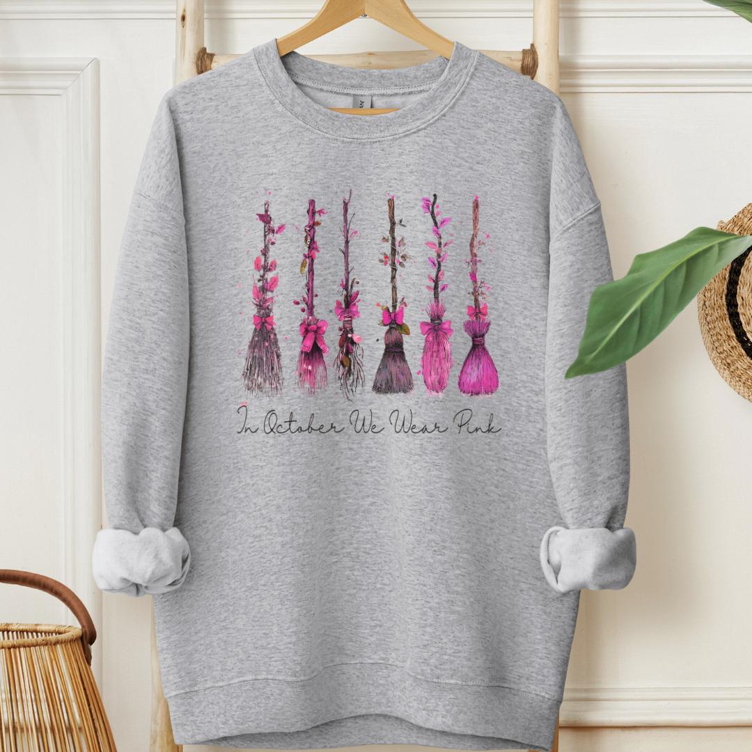 Witch🎗️Cancer support Sweatshirt