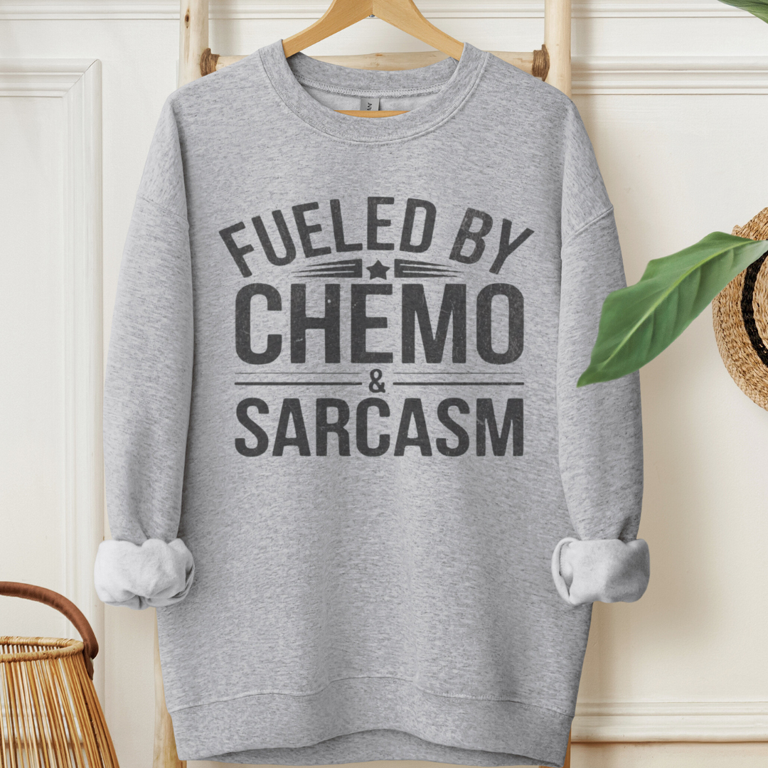 Fueled🎗️Cancer support Sweatshirt