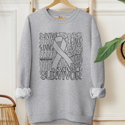 Im a Survivor🎗️Cancer support Sweatshirt